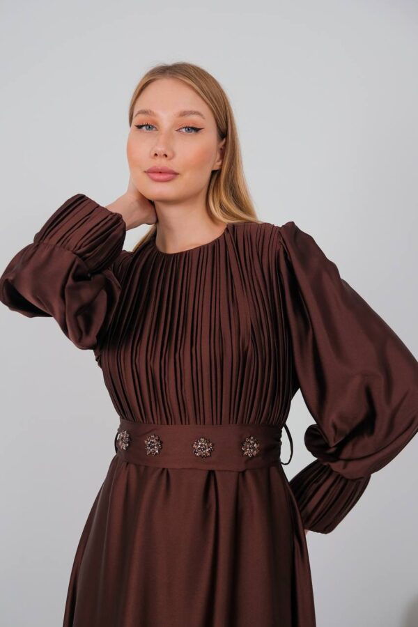 Ballroom Gown - Brown - Image 3