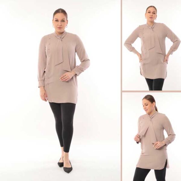 Tunic Shirts - Beige